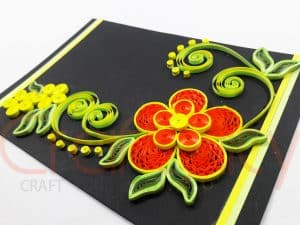 Paper Crimping Flower Card