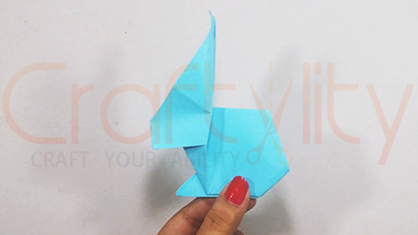 Origami Rabbit Side