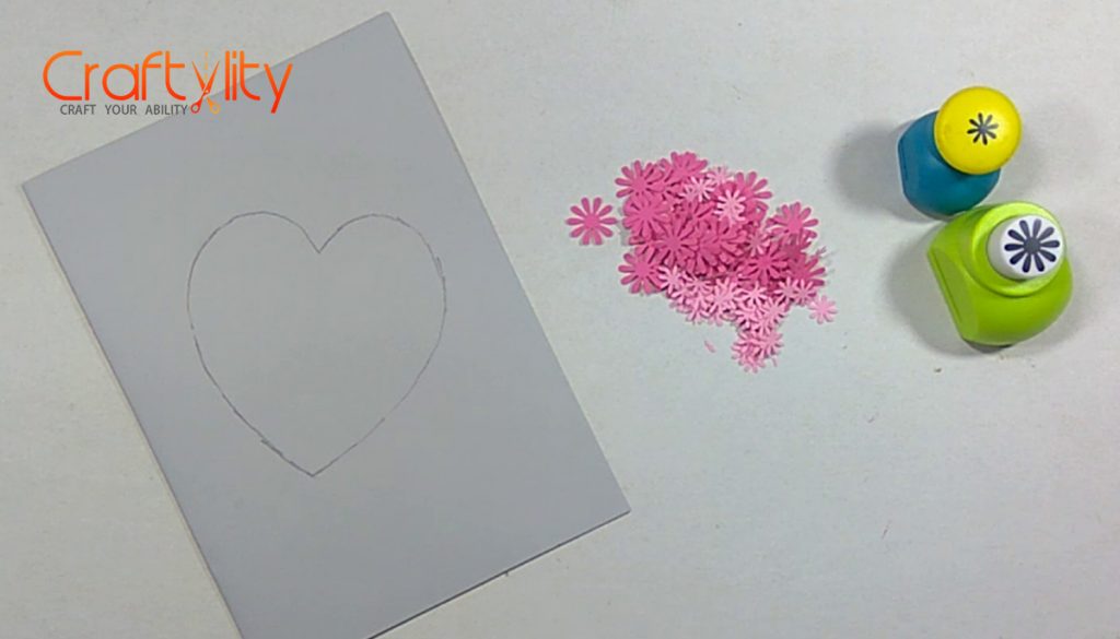 Floral Valentine Card