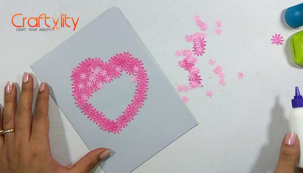 Floral Valentine Card