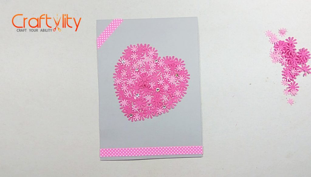 Floral Valentine Card