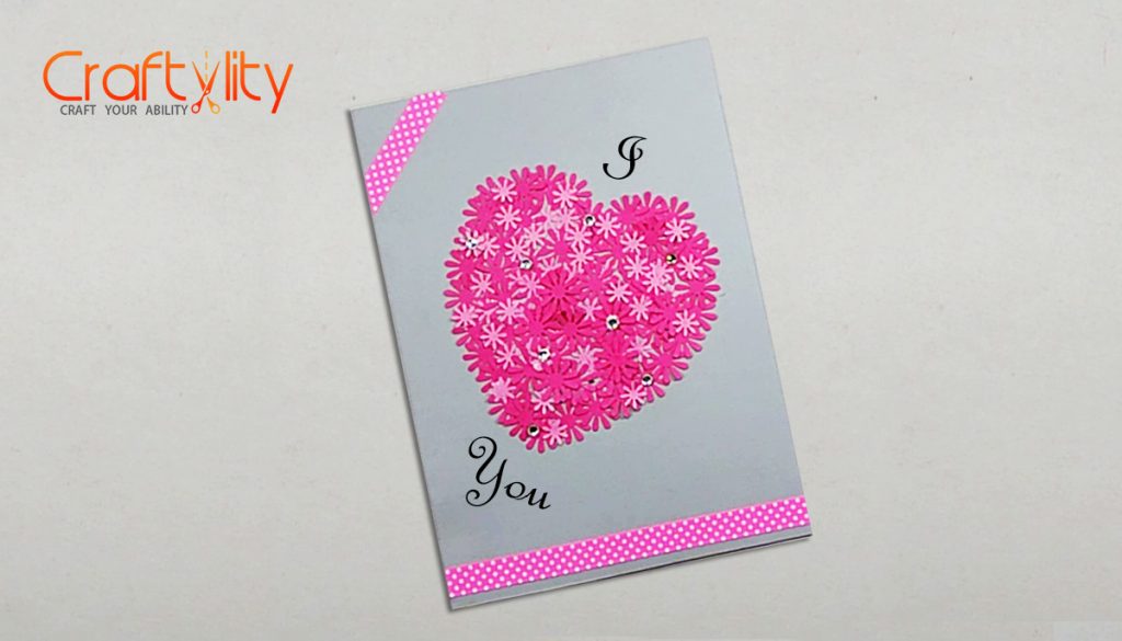 Floral Valentine Card