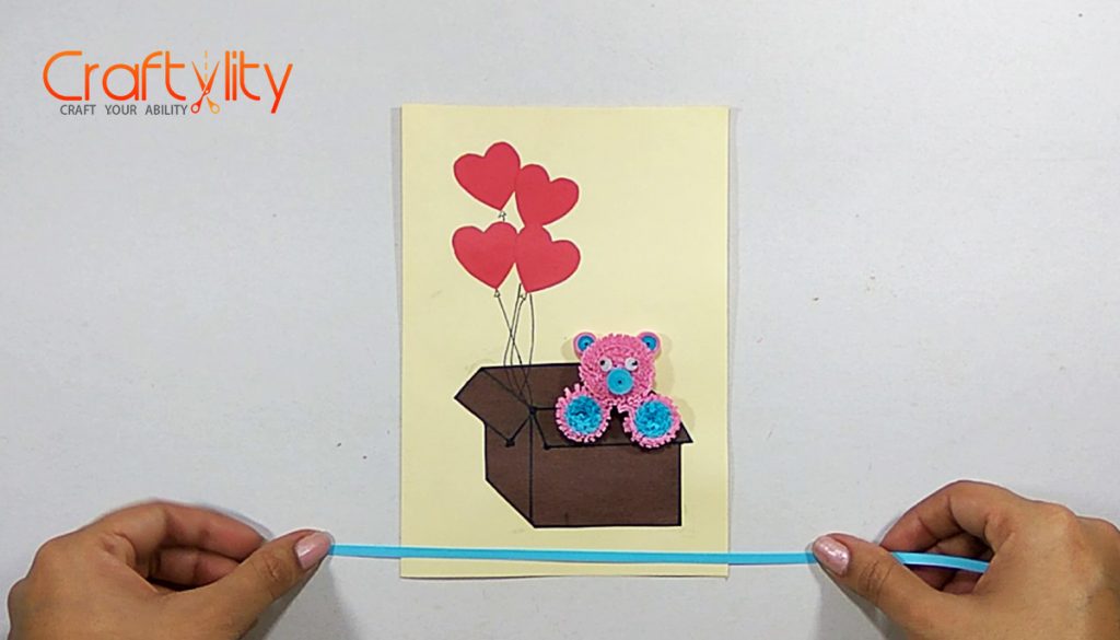 Teddy bear card