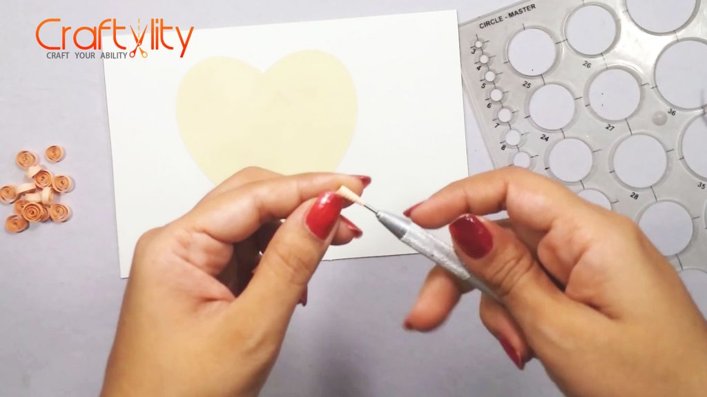 Quilling Wedding Card