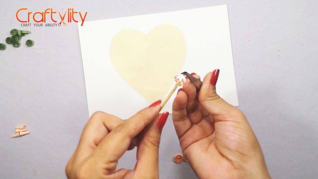 Quilling Wedding Card