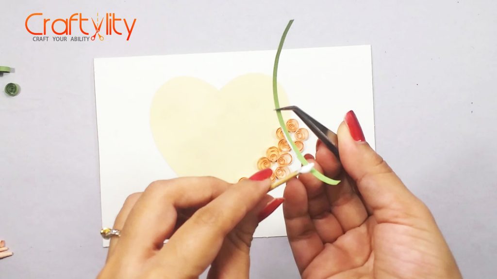 Quilling Wedding Card