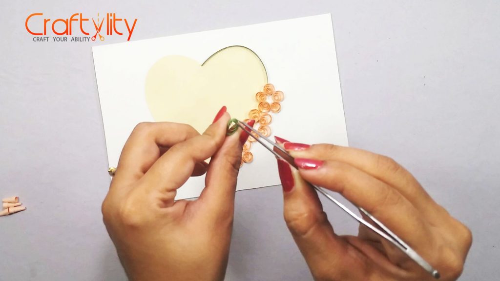 Quilling Wedding Card