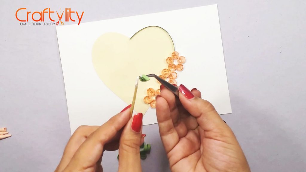 Quilling Wedding Card