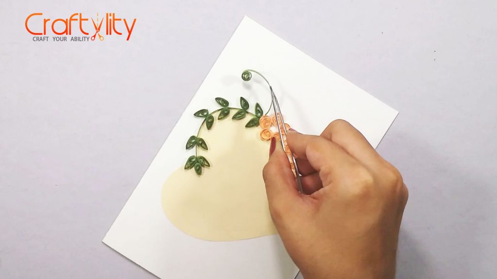 Quilling Wedding Card