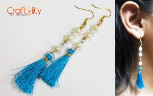 Pearl Tassel Earrings