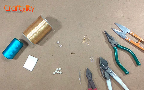 Pearl Tassel Earrings