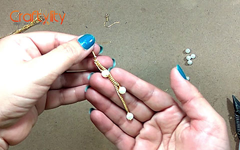 DIY Pearl Earrings