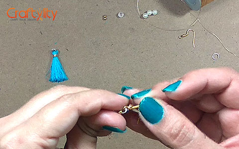 Pearl Tassel Earrings