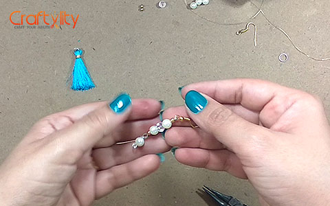 Pearl Tassel Earrings