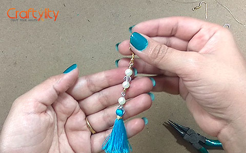 Pearl Tassel Earrings