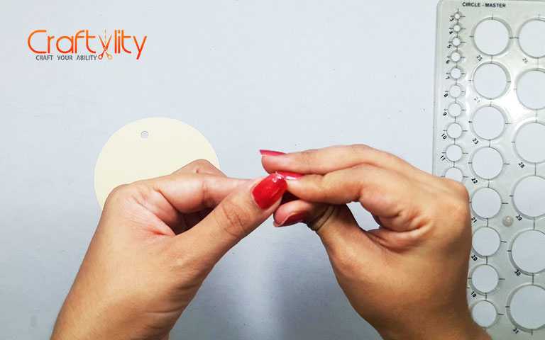 Quilling Floral Tags