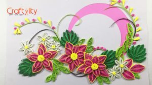 Paper Quilling card - Craftylity
