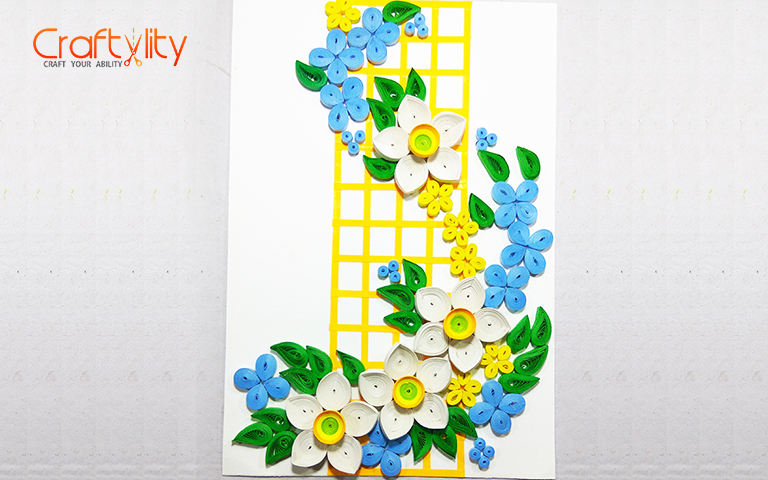 Quilling flower