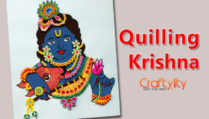 Quilling krishna