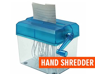 Using Paper Shredder