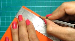 how to cut own paper strip