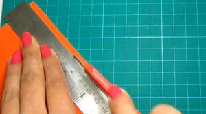 how to cut own paper strip