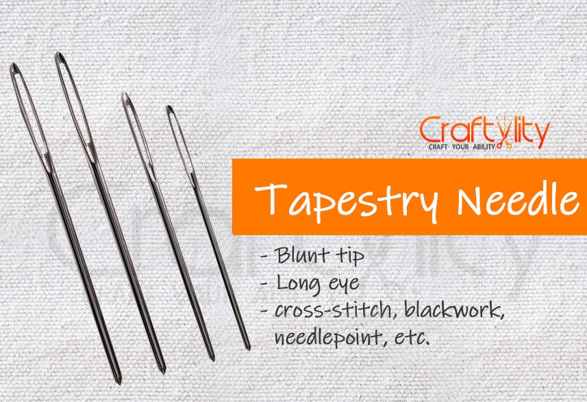 What Needle To Use For Hand Embroidery? 8 Best Types To Choose From -  Craftylity