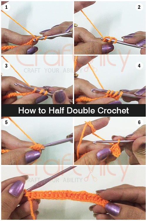half double crochet