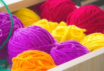 basic crochet tools - yarn