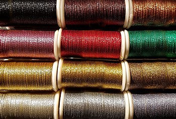 metallic embroidery thread