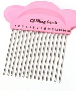 Beginner Quilling Comb Tool – Even Loops + Clean Petals