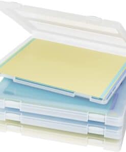 Craft Storage Box Organizer (A4/A5) – Quilling Strips + Tools Sorting Case