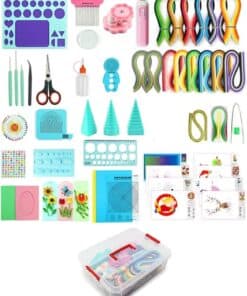 Beginner Paper Quilling Kit – Guided Projects + Starter Tools