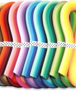 10mm Quilling Paper Strips – Smooth Rolls for Petals & Shapes