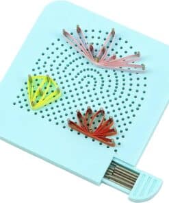 Quilling Board with Pins + Storage Drawer – Grid Guide for Clean, Consistent Shapes